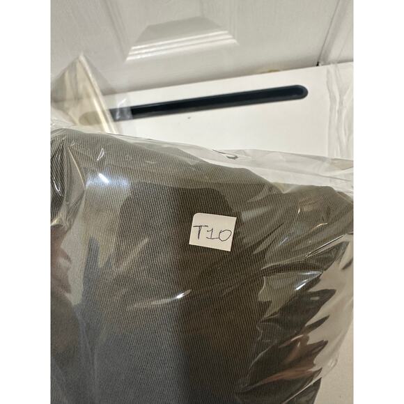 Marine Layer Sz 2 Bridget Crop Pants Dusty Olive Green Utility Chino Wide Leg - Picture 11 of 11